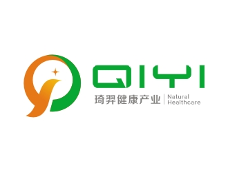 楊占斌的陜西琦羿健康產(chǎn)業(yè)有限公司/Shaanxi Natural Healthcare Group Co.,logo設(shè)計(jì)