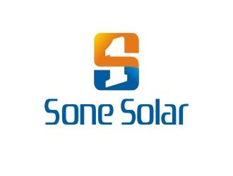 曾翼的sone solar太陽能LED燈商標設計logo設計