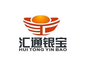 盛銘的品牌名稱：匯通銀寶/公司名稱：深圳市寶盛源實業(yè)有限公司logo設(shè)計