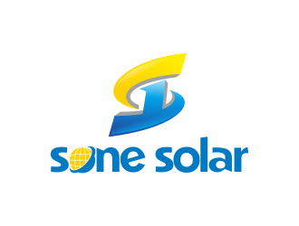 何嘉健的sone solar太陽能LED燈商標(biāo)設(shè)計logo設(shè)計