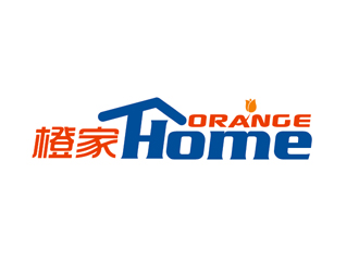 盛銘的橙家 Orange Homelogo設(shè)計(jì)