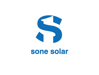 胡廣強(qiáng)的sone solar太陽能LED燈商標(biāo)設(shè)計logo設(shè)計