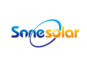 趙鵬的sone solar太陽能LED燈商標設計logo設計