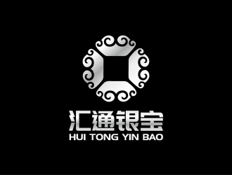 安冬的品牌名稱：匯通銀寶/公司名稱：深圳市寶盛源實業(yè)有限公司logo設(shè)計