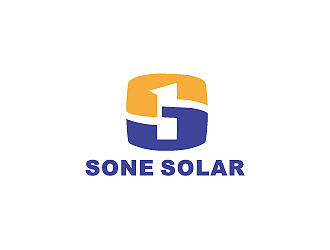 彭波的sone solar太陽能LED燈商標設計logo設計