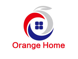 向正軍的橙家 Orange Homelogo設(shè)計