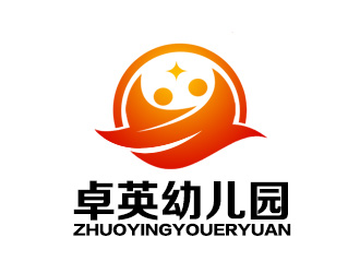 余亮亮的卓英幼兒園logo設(shè)計(jì)