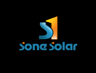 陳智江的sone solar太陽能LED燈商標(biāo)設(shè)計logo設(shè)計