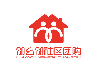 張俊的鄰幺鄰社區(qū)團(tuán)購logo設(shè)計(jì)