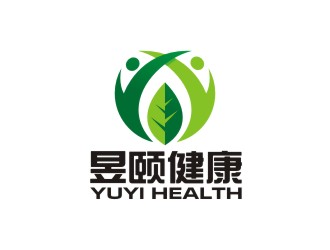 曾翼的昱頤健康logo設計