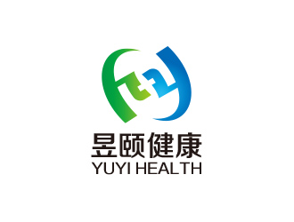 黃安悅的昱頤健康logo設計