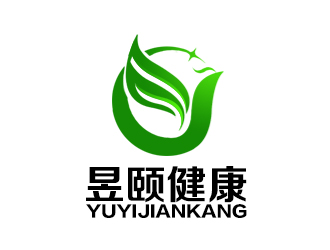 余亮亮的昱頤健康logo設計