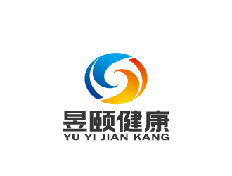 周金進的昱頤健康logo設計