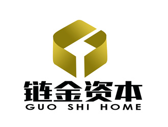 朱兵的鏈金資本logo設(shè)計