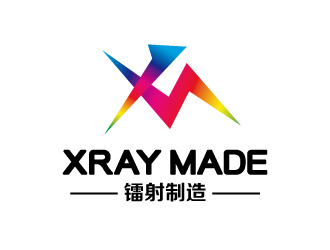 張俊的Xray Made 中文：鐳射制造logo設(shè)計