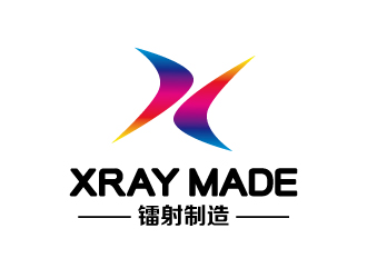 張俊的Xray Made 中文：鐳射制造logo設(shè)計