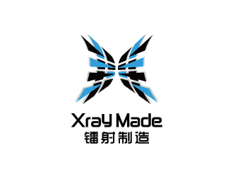 張曉明的Xray Made 中文：鐳射制造logo設(shè)計