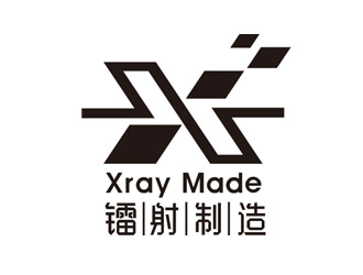 趙鵬的Xray Made 中文：鐳射制造logo設計