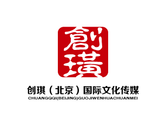 張俊的創(chuàng)琪（北京）國際文化傳媒有限公司logo設(shè)計