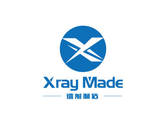 朱紅娟的Xray Made 中文：鐳射制造logo設(shè)計