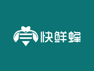 黃安悅的快鮮蜂logo設(shè)計(jì)