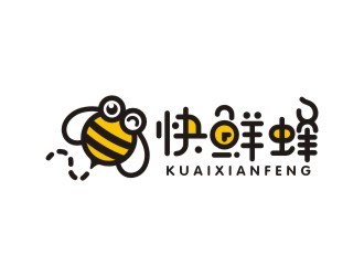 曾翼的快鮮蜂logo設(shè)計