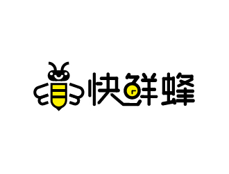 吳茜的快鮮蜂logo設(shè)計