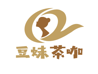 姜彥海的豆妹茶咖logo設(shè)計