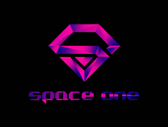 譚家強的space one 時尚酒吧logologo設計