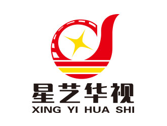 向正軍的星藝華視logo設(shè)計(jì)