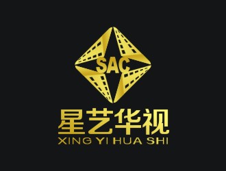 李泉輝的星藝華視logo設(shè)計