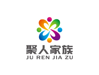 周金進的聚人家族logo設(shè)計