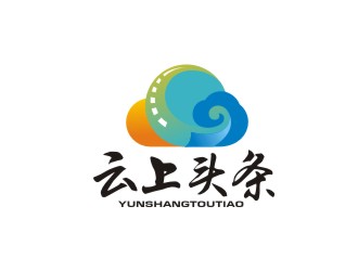 曾翼的云上頭條logo設(shè)計