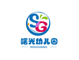 朱紅娟的曙光幼兒園標(biāo)志設(shè)計logo設(shè)計