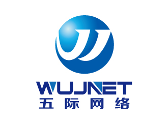 張俊的五際網絡（wujnet）logo設計