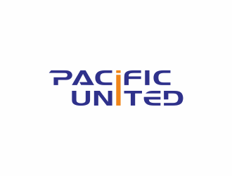 湯儒娟的Pacific United英文國際貿(mào)易logologo設(shè)計