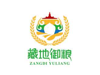 黃安悅的藏地御糧logo設計