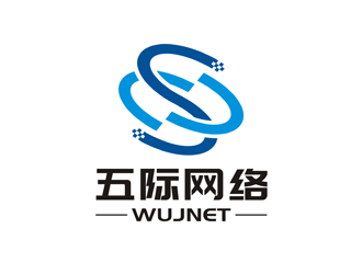 譚家強的五際網絡（wujnet）logo設計