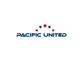 高明奇的Pacific United英文國際貿(mào)易logologo設(shè)計(jì)