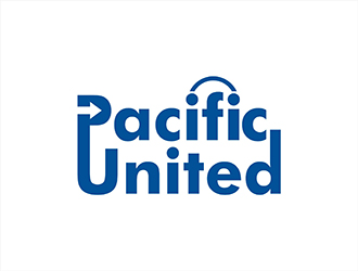 周都響的Pacific United英文國際貿(mào)易logologo設(shè)計