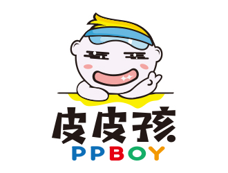 向正軍的皮皮孩 ppb0y童鞋童裝商標(biāo)設(shè)計(jì)logo設(shè)計(jì)