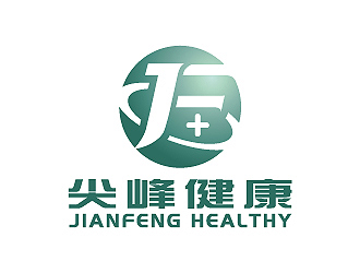 彭波的廣州尖峰健康科技有限公司logo設(shè)計(jì)