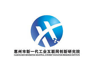 彭波的惠州市新一代工業(yè)互聯(lián)網創(chuàng)新研究院logo設計