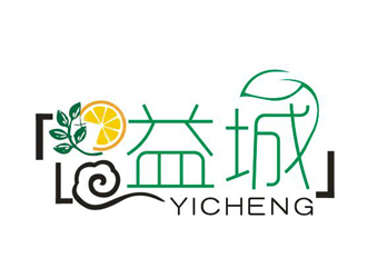 李正東的益城果汁飲料品牌logologo設計