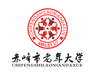 李正東的赤峰市老年大學(xué)?；誰ogo設(shè)計logo設(shè)計