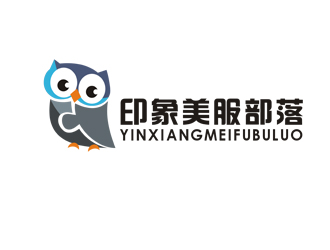 李正東的印象美服部落logo設計