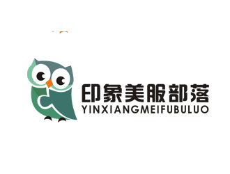 李正東的印象美服部落logo設計