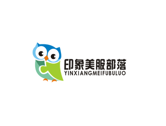 李正東的印象美服部落logo設計