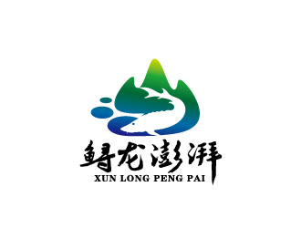 周金進(jìn)的鱘龍澎湃logo設(shè)計