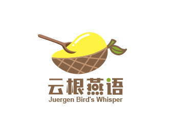 黃安悅的云根燕語（Juergen Bird's Whisper ）logo設(shè)計(jì)